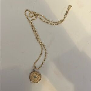 LOLA Gold Evil Eye Pendant Necklace